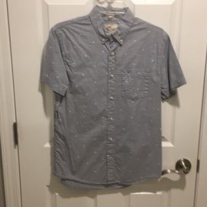 Hollister Mens Button Down Shirt S